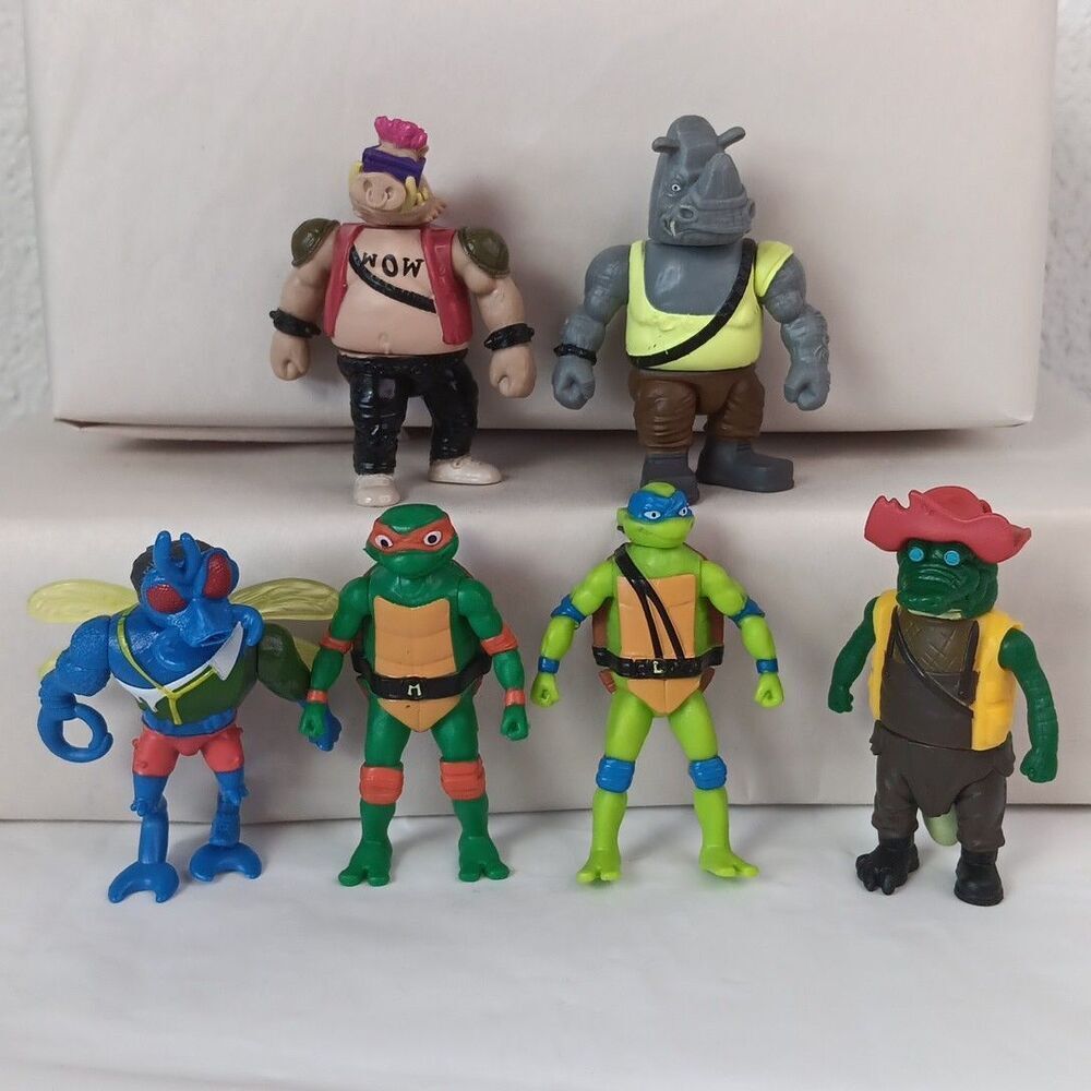 Teenage Mutant Ninja Turtle Mutant Mayhem Michelangelo Leonardo Bebop Rocksteady